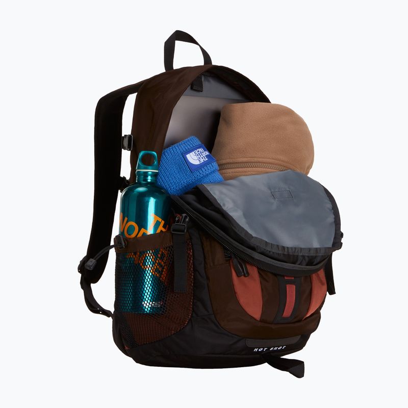 Rucsac de oraș The North Face Hot Shot Se 30 l dark chestnut/copper si 4