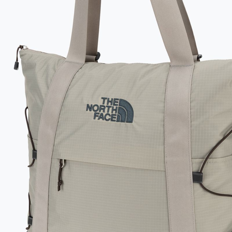 Geantă The North Face Borealis Tote 22 l stone slab/dark chestnut 4