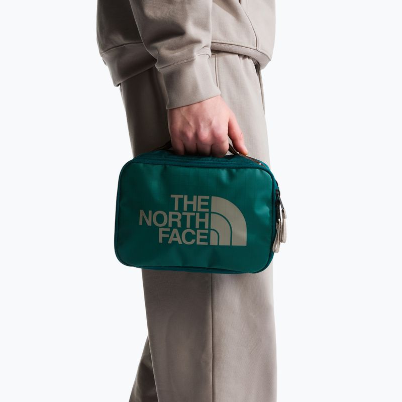 Trusă de cosmetice The North Face Base Camp Voyager Dopp Kit pacific teal/dark chest 4