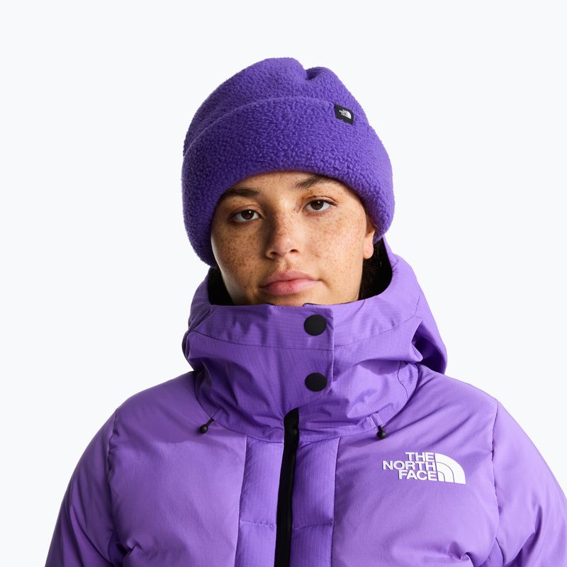 Căciulă de iarnă The North Face Whimzy Convertible Beanie peak purple 4