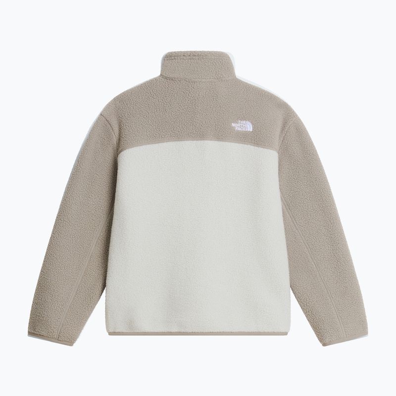 Bluză fleece pentru copii The North Face Yumiori 1/4 Zip cumulus cloud/s 2