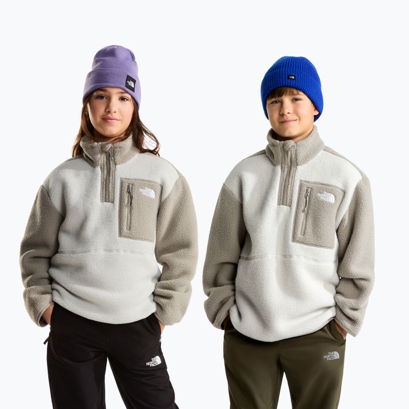Bluză fleece pentru copii The North Face Yumiori 1/4 Zip cumulus cloud/s 3