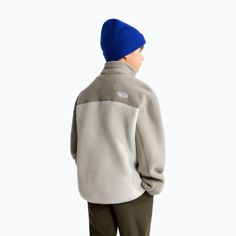 Bluză fleece pentru copii The North Face Yumiori 1/4 Zip cumulus cloud/s 5