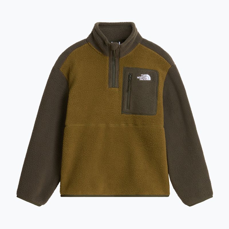 Bluză fleece pentru copii The North Face Yumiori 1/4 Zip caraway seed/ne