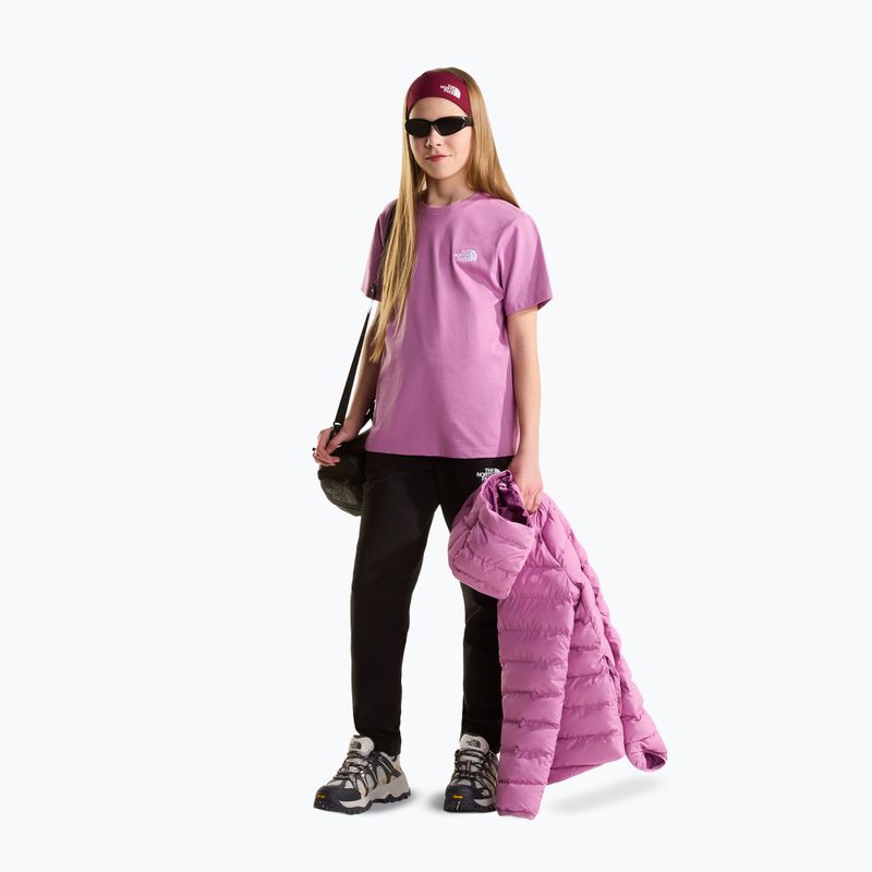 Tricou pentru copii The North Face Evolution Simple Dome SS Tee hushed lavender 2