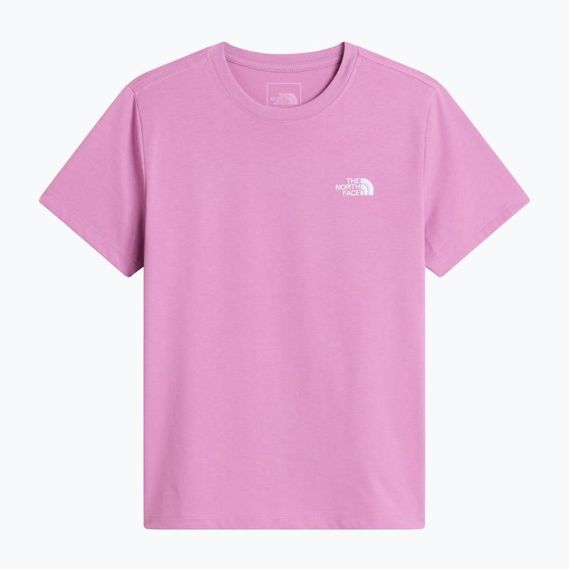 Tricou pentru copii The North Face Evolution Simple Dome SS Tee hushed lavender 4