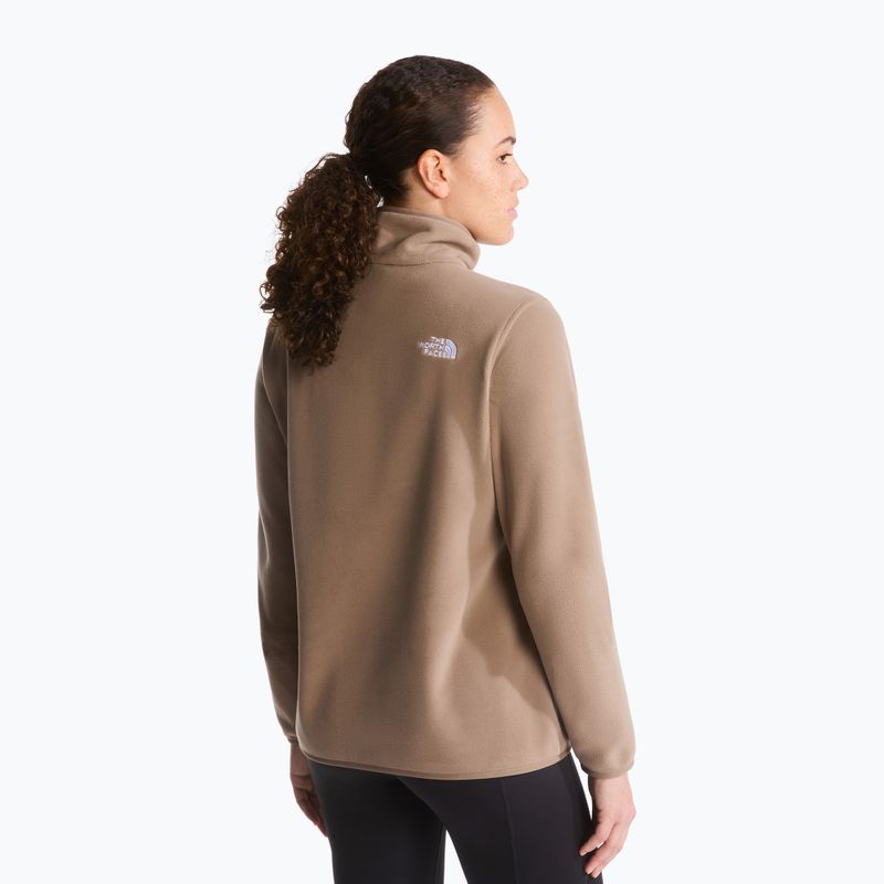 Bluză fleece pentru femei The North Face Glacier Fleece 1/4 Zip garnet 3