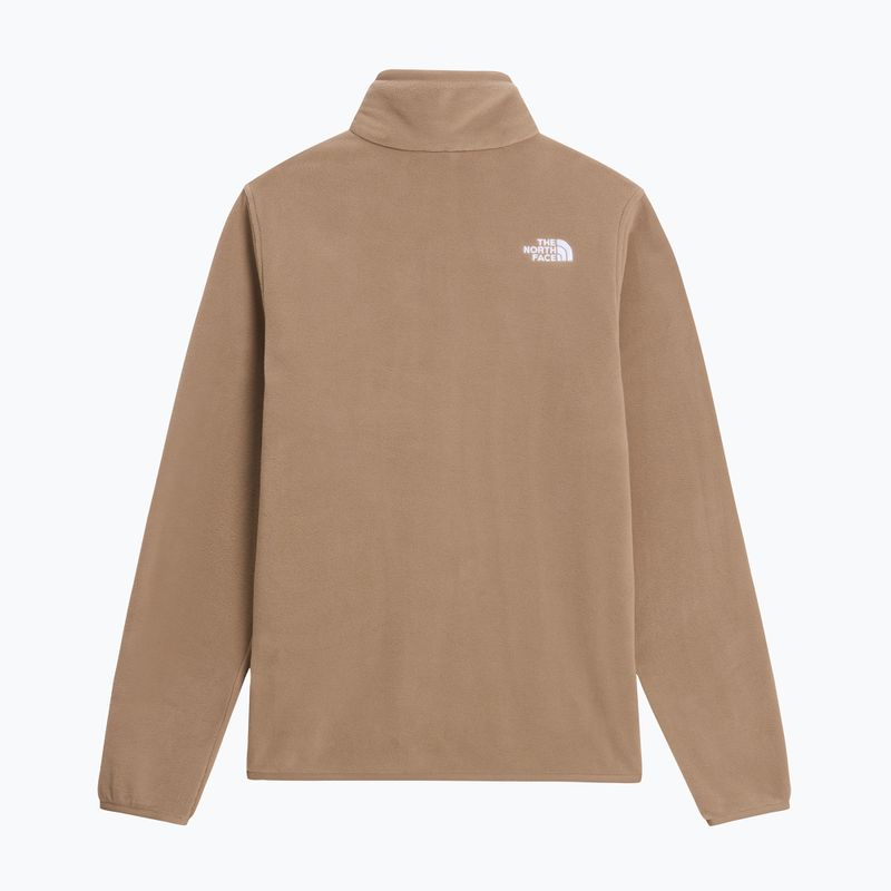 Bluză fleece pentru femei The North Face Glacier Fleece 1/4 Zip garnet 5