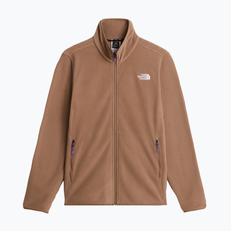 Bluză fleece pentru bărbați The North Face Glacier Fleece garnet 5