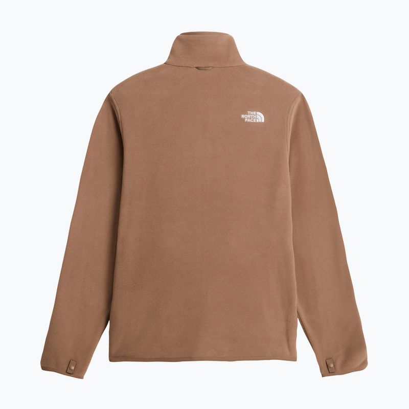 Bluză fleece pentru bărbați The North Face Glacier Fleece garnet 6