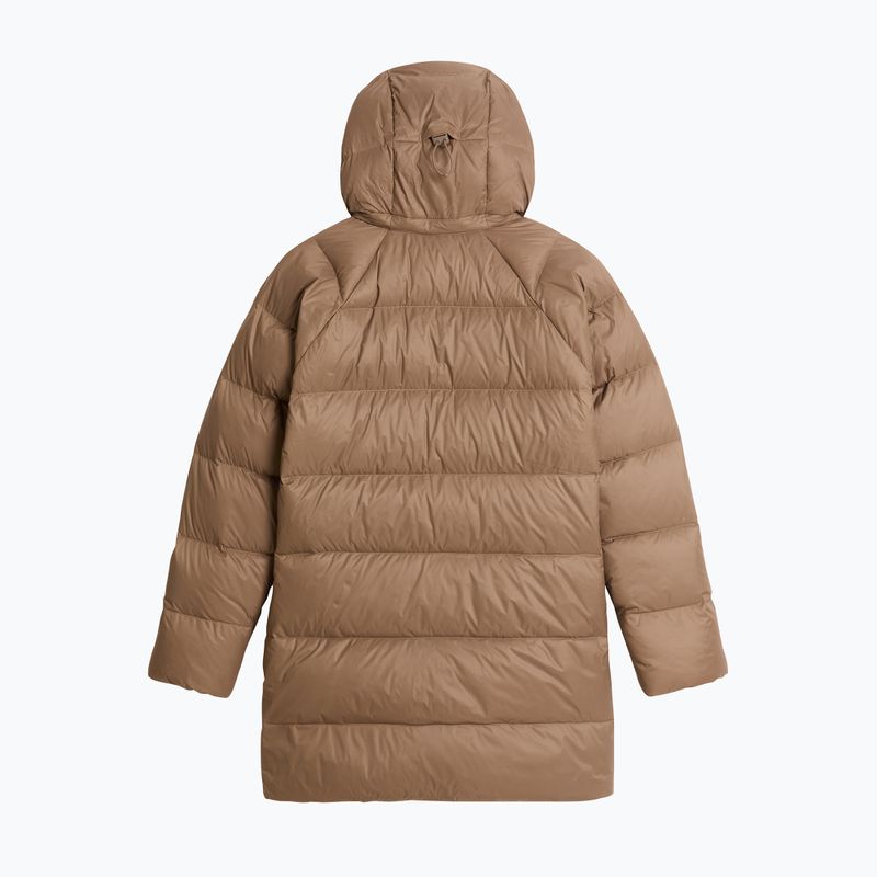 Palton cu puf pentru femei The North Face Hydrenalite City Down Hooded garnet 6