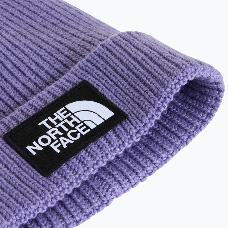 Căciulă de iarnă The North Face Logo Box Cuffed grounded plum 2