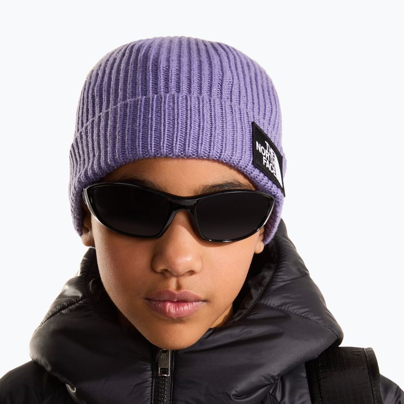 Căciulă de iarnă The North Face Logo Box Cuffed grounded plum 3