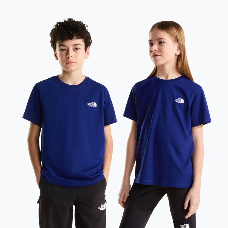 Tricou pentru copii The North Face Evolution Simple Dome SS Tee bold blue