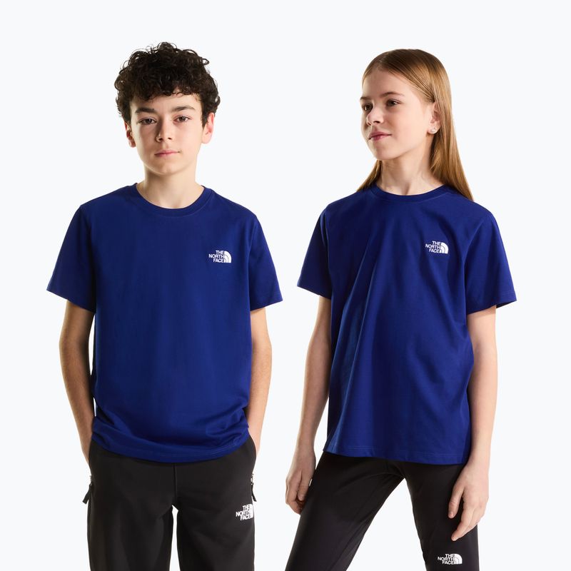 Tricou pentru copii The North Face Evolution Simple Dome SS Tee bold blue 3