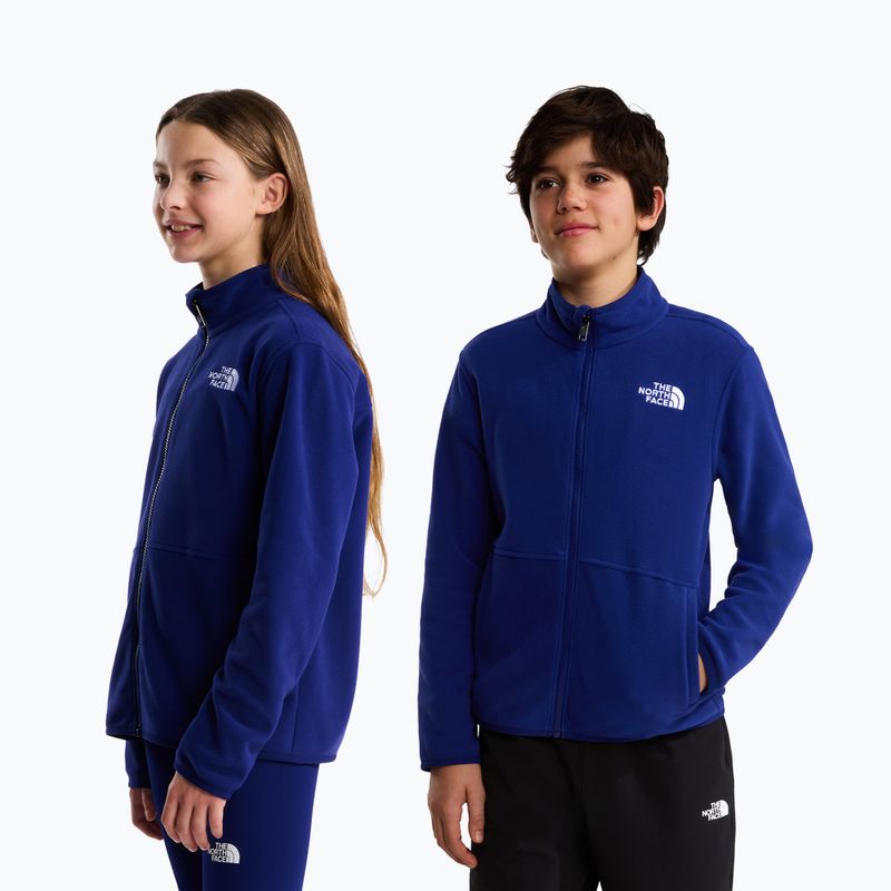 Bluză fleece pentru copii The North Face Glacier Full Zip bold blue