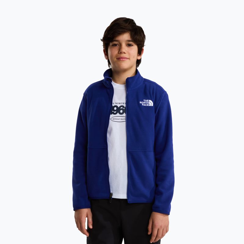 Bluză fleece pentru copii The North Face Glacier Full Zip bold blue 4