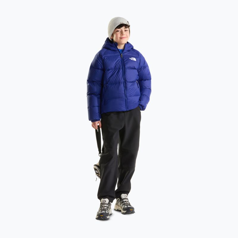 Geacă cu puf pentru copii The North Face Hydrenalite Down Hooded bold blue 2