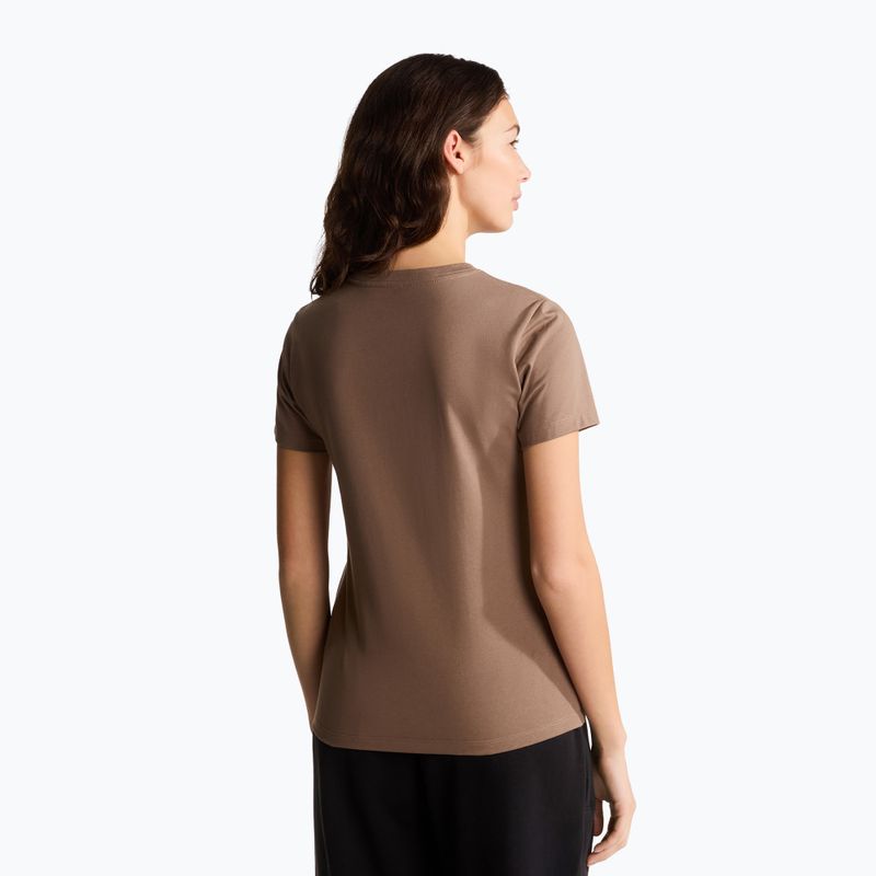 Tricou pentru femei The North Face Evolution Simple Dome Slim SS garnet 3