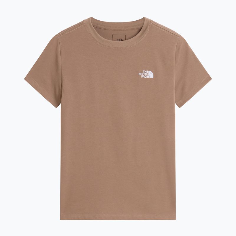 Tricou pentru femei The North Face Evolution Simple Dome Slim SS garnet 4