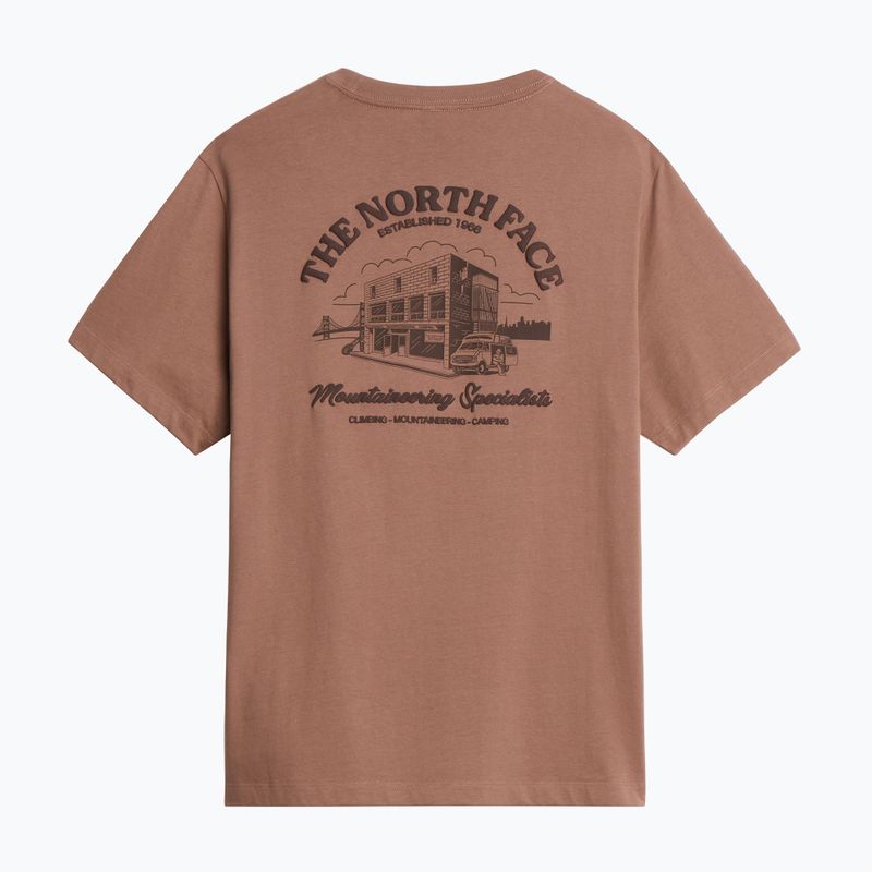 Tricou The North Face OG Store RLX Tee Graphic garnet 5