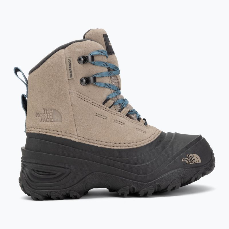 Ghete pentru copii The North Face Chilkat V Lace Wp timeless taupe/pale teal 2