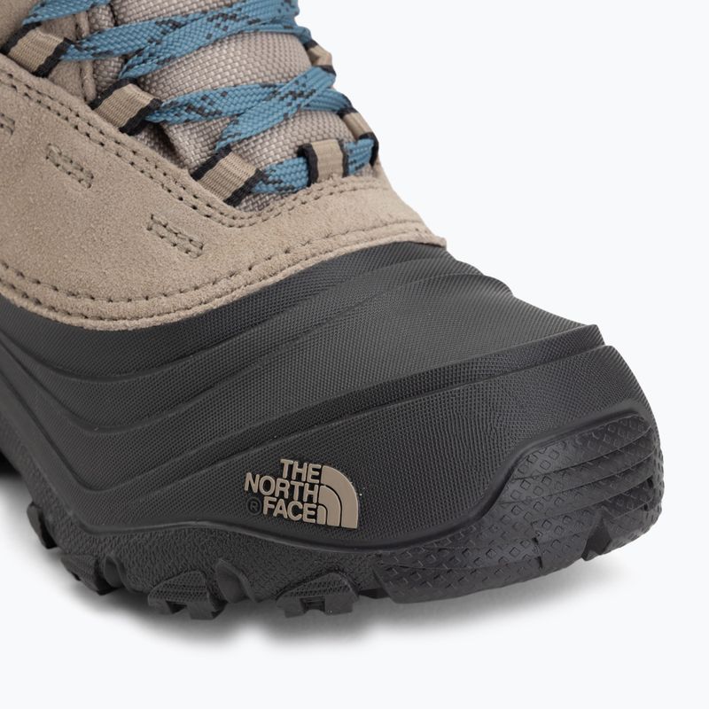Ghete pentru copii The North Face Chilkat V Lace Wp timeless taupe/pale teal 7