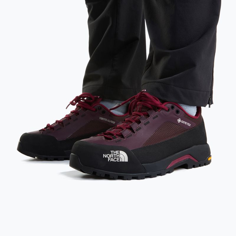 Încălțăminte de abordare pentru femei The North Face Verto Alpine GTX deep burgundy/burgundy cr 5