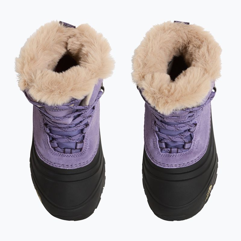 Ghete pentru copii The North Face Shellista V Lace Wp grounded plum/endless dus 4