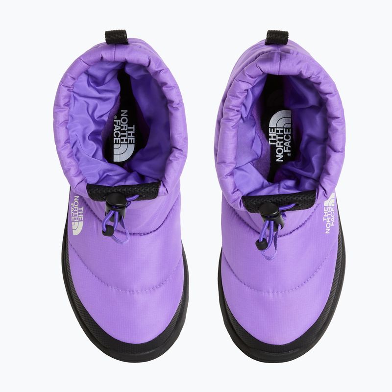 Ghete pentru copii The North Face Nse Traction Bootie Wp elevation purple/tnf black 4