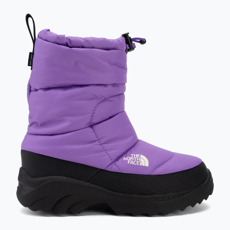 Ghete pentru copii The North Face Nse Traction Bootie Wp elevation purple/tnf black 2