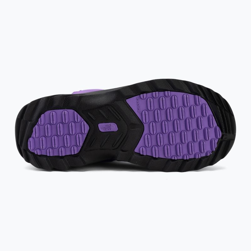 Ghete pentru copii The North Face Nse Traction Bootie Wp elevation purple/tnf black 4
