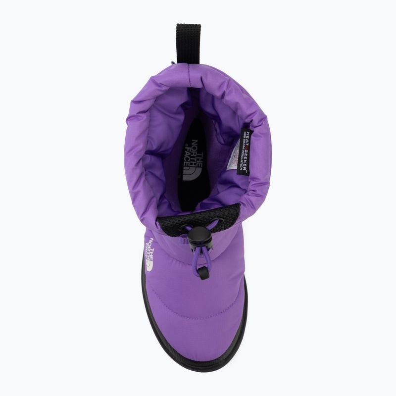 Ghete pentru copii The North Face Nse Traction Bootie Wp elevation purple/tnf black 5