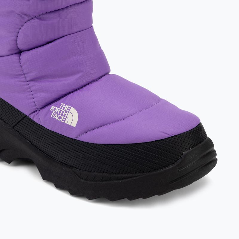 Ghete pentru copii The North Face Nse Traction Bootie Wp elevation purple/tnf black 7