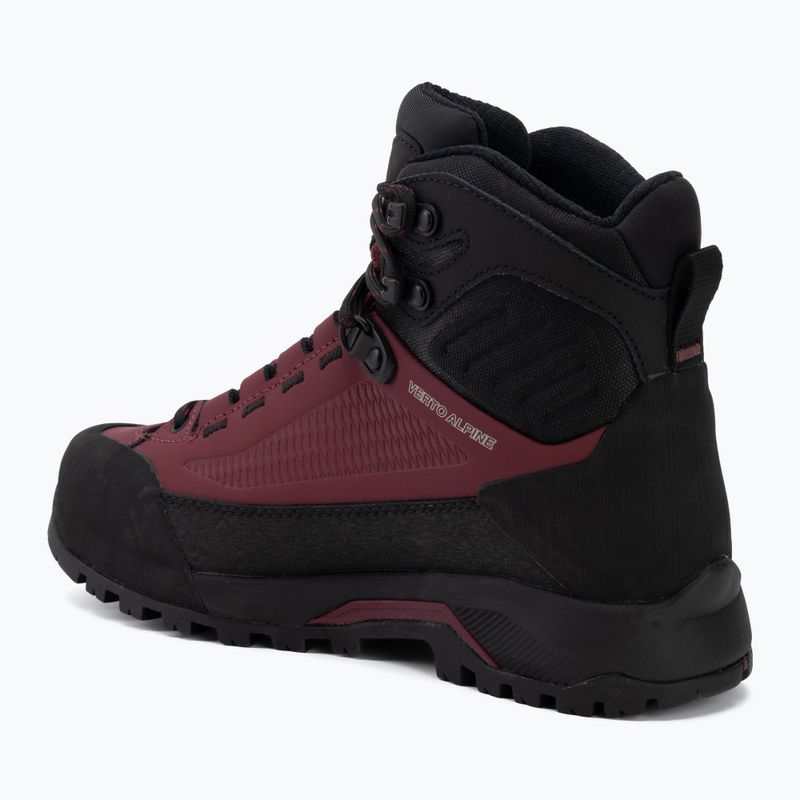 Încălțăminte de abordare pentru femei The North Face Verto Alpine Mid GTX burgundy crush/tnf black 3