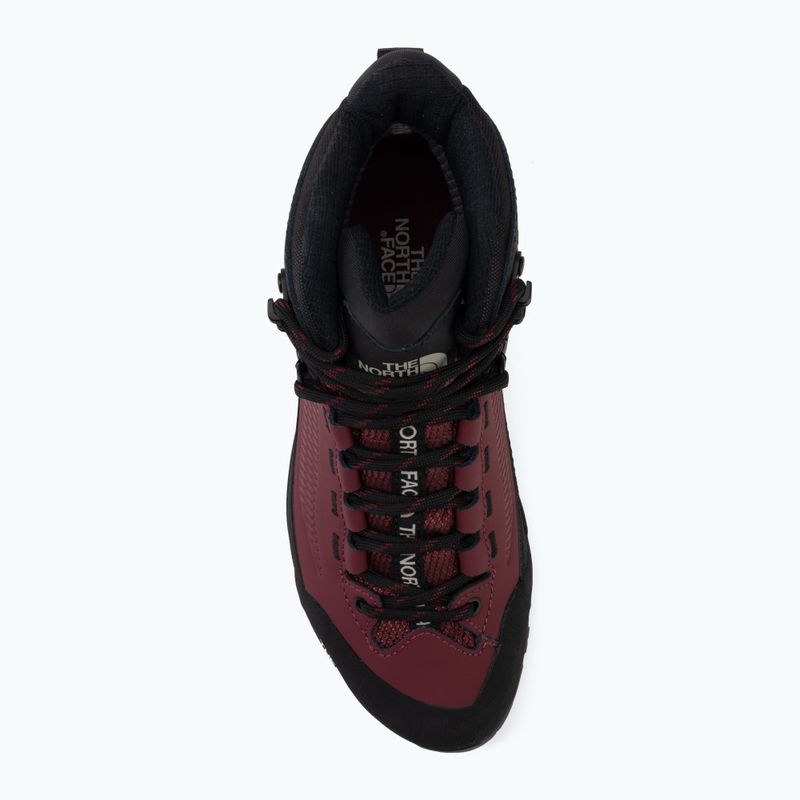 Încălțăminte de abordare pentru femei The North Face Verto Alpine Mid GTX burgundy crush/tnf black 5
