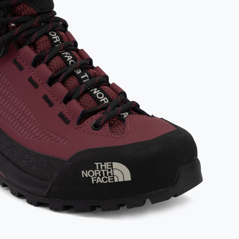 Încălțăminte de abordare pentru femei The North Face Verto Alpine Mid GTX burgundy crush/tnf black 7