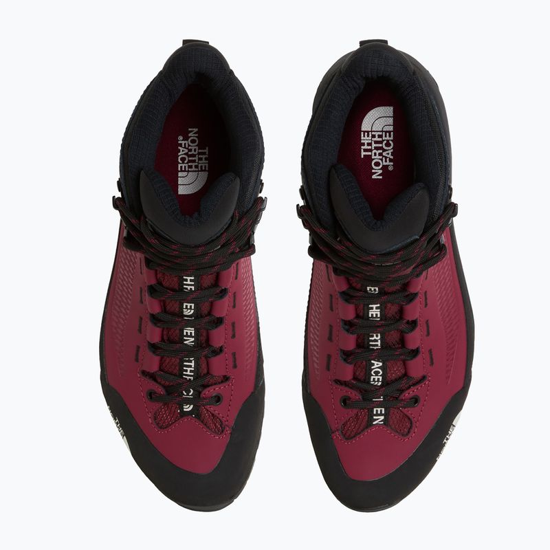 Încălțăminte de abordare pentru femei The North Face Verto Alpine Mid GTX burgundy crush/tnf black 3