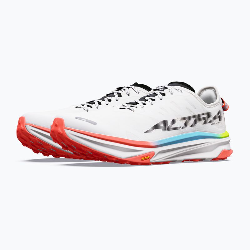 Încălțăminte de alergare pentru bărbați Altra Mont Blanc Carbon white/black/firey coral 2