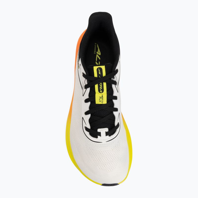 Încălțăminte de alergare pentru bărbați Altra Motiv FLX white/black/safety yellow 5