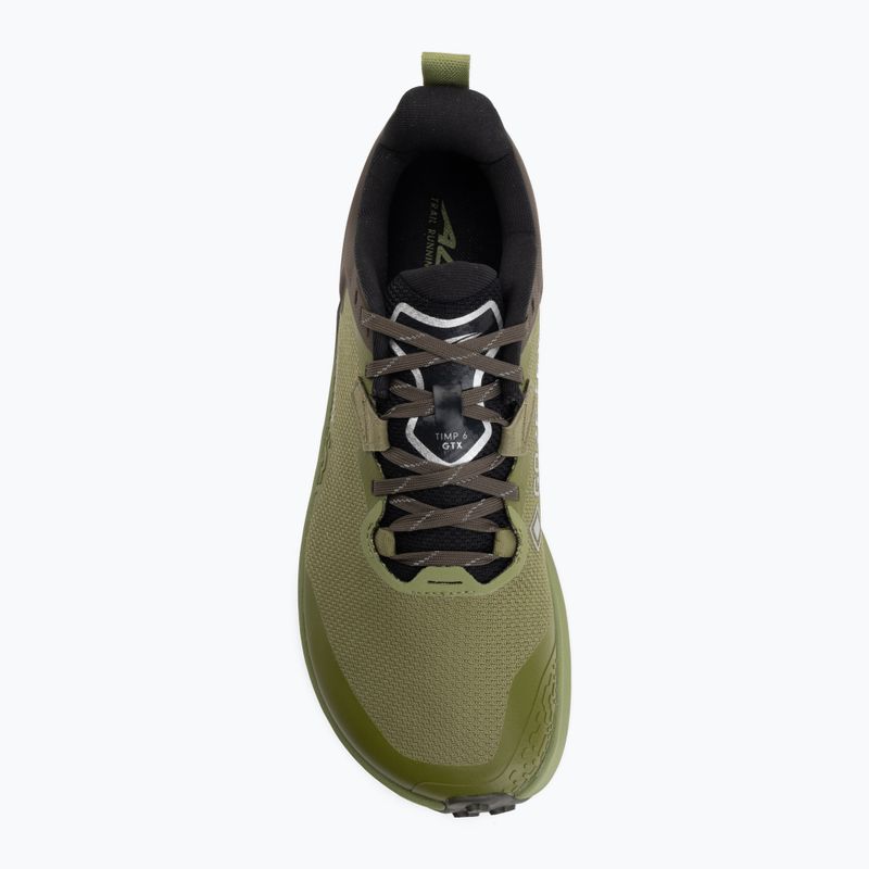 Încălțăminte de alergare pentru bărbați Altra Timp 6 GTX Iguana/Silver 5
