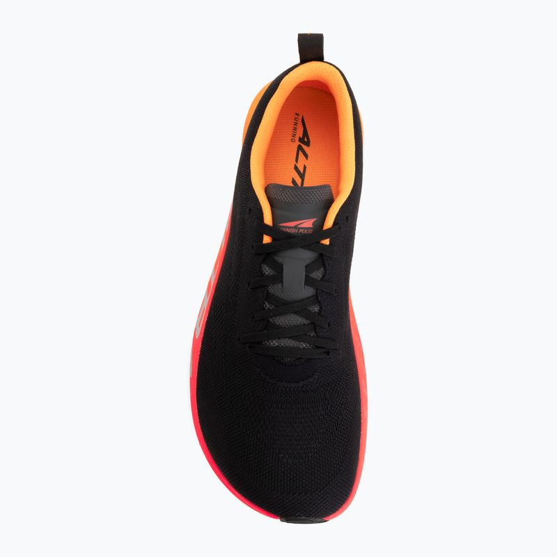 Încălțăminte de alergare pentru bărbați Altra Vanish Pulse black/silver/orange pop 5