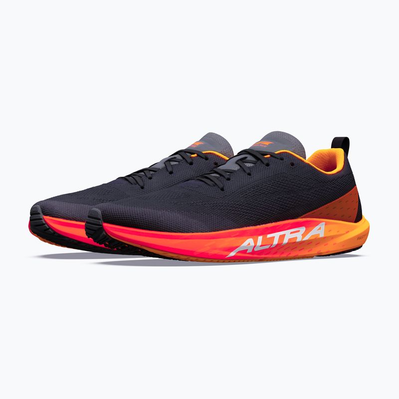 Încălțăminte de alergare pentru bărbați Altra Vanish Pulse black/silver/orange pop 2
