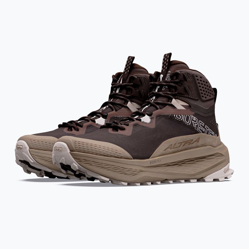 Încălțăminte de alergare pentru femei Altra Olympus 7 Mid GTX chocolate torte/mountain 2