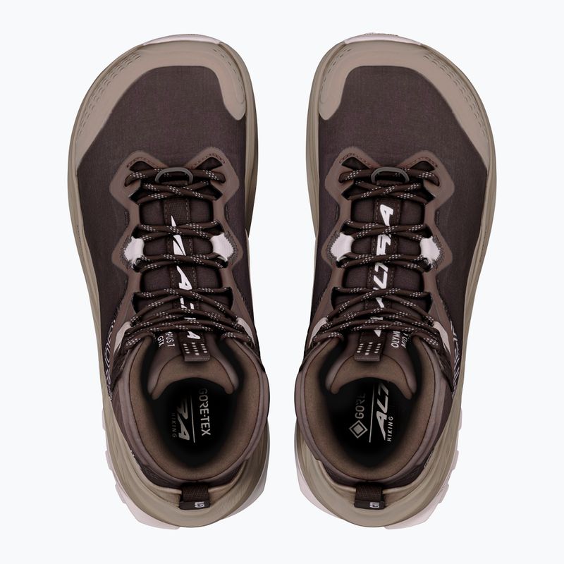 Încălțăminte de alergare pentru femei Altra Olympus 7 Mid GTX chocolate torte/mountain 3