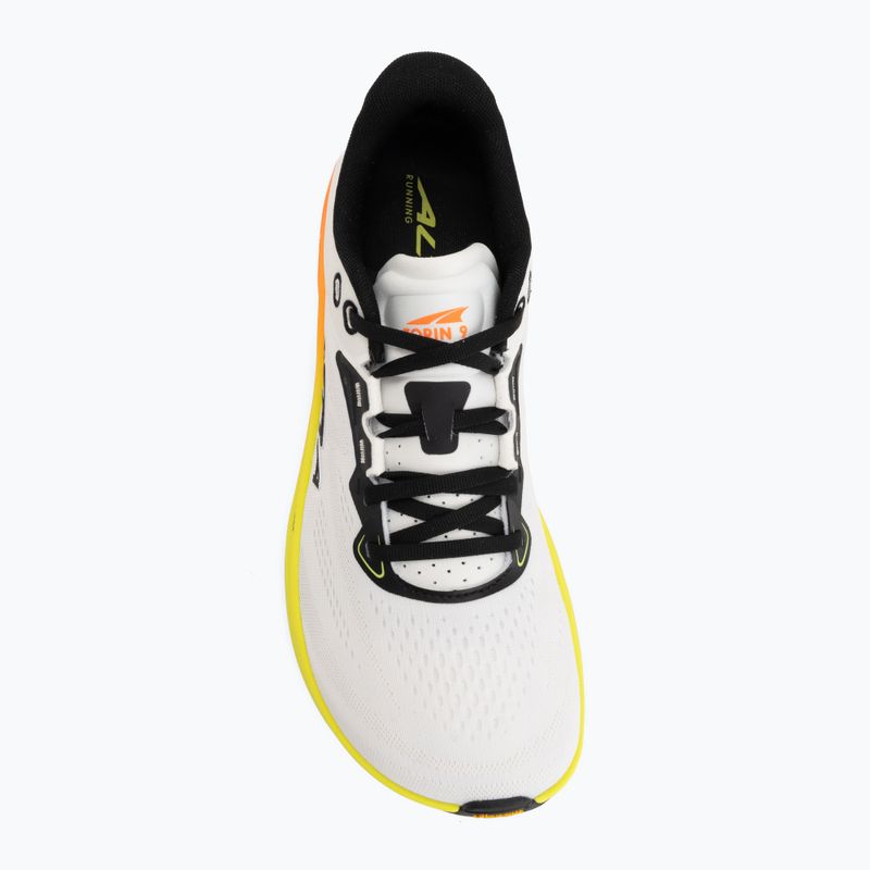 Încălțăminte de alergare pentru bărbați Altra Torin 9 white/black/safety yellow 5
