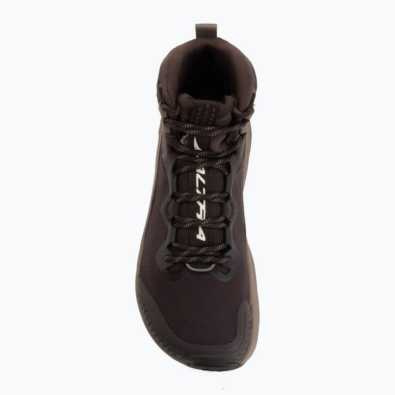 Încălțăminte de alergare pentru bărbați Altra Olympus 7 Mid GTX chocolate brown/brown 5