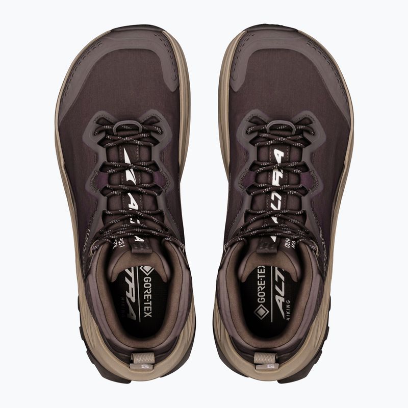Încălțăminte de alergare pentru bărbați Altra Olympus 7 Mid GTX chocolate brown/brown 3