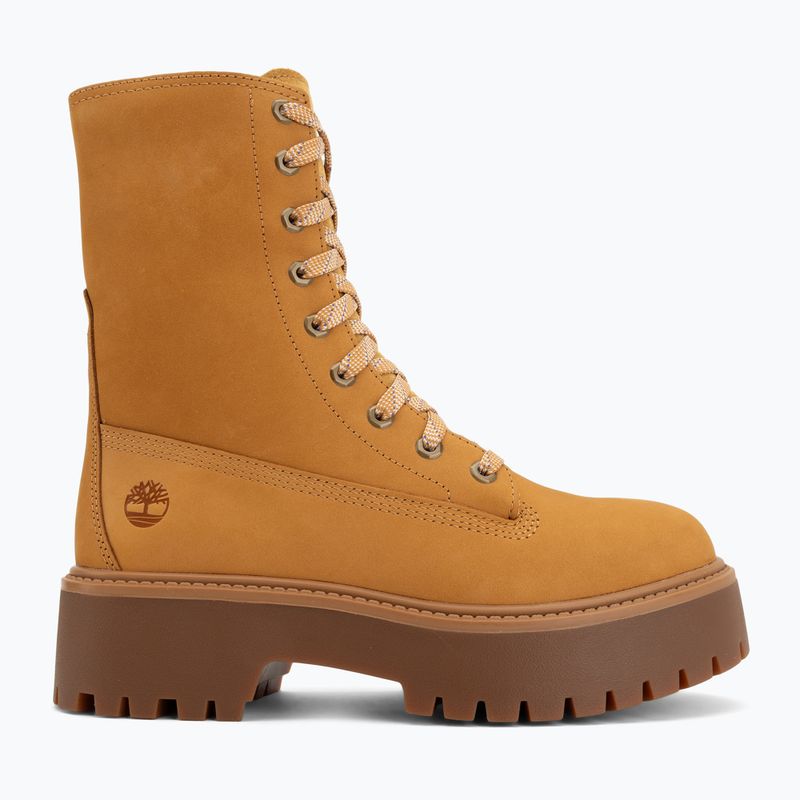 Încălțăminte pentru femei Timberland Stone Street Mid Lace Up wheat nubuck 2