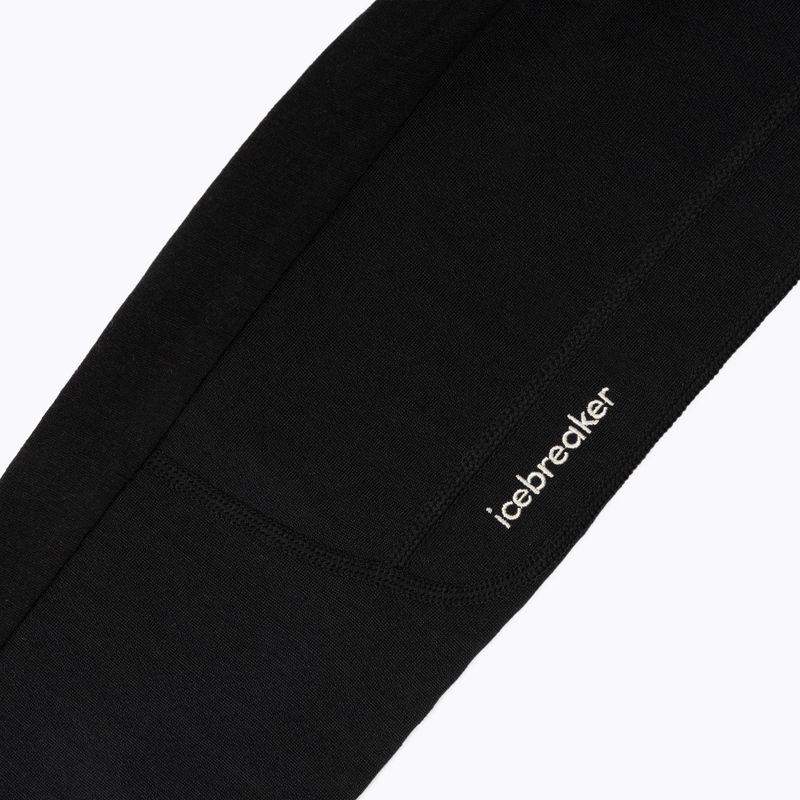 Bluză de trekking pentru femei Icebreaker Merino 300 Realfleece Descender Zip Hoodie black 4